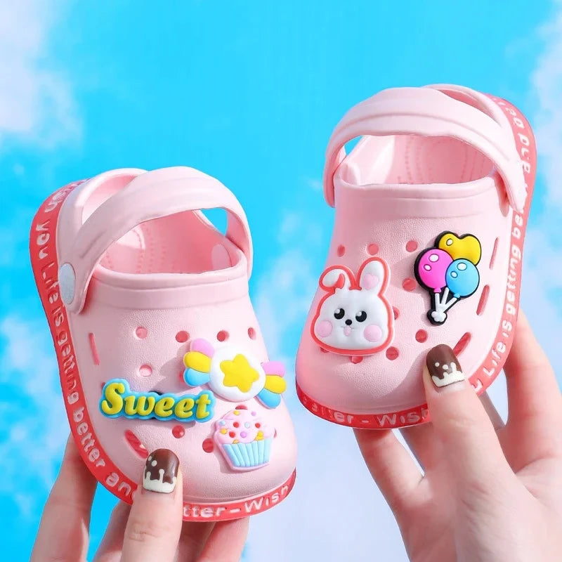 Sandales Enfant Sabots de Jardin – Fille & Garçon | Semelle Plate Confortable