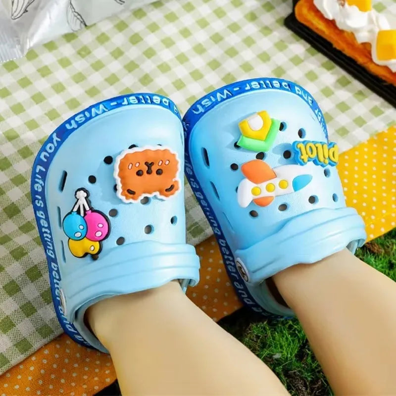 Sandales Enfant Sabots de Jardin – Fille & Garçon | Semelle Plate Confortable