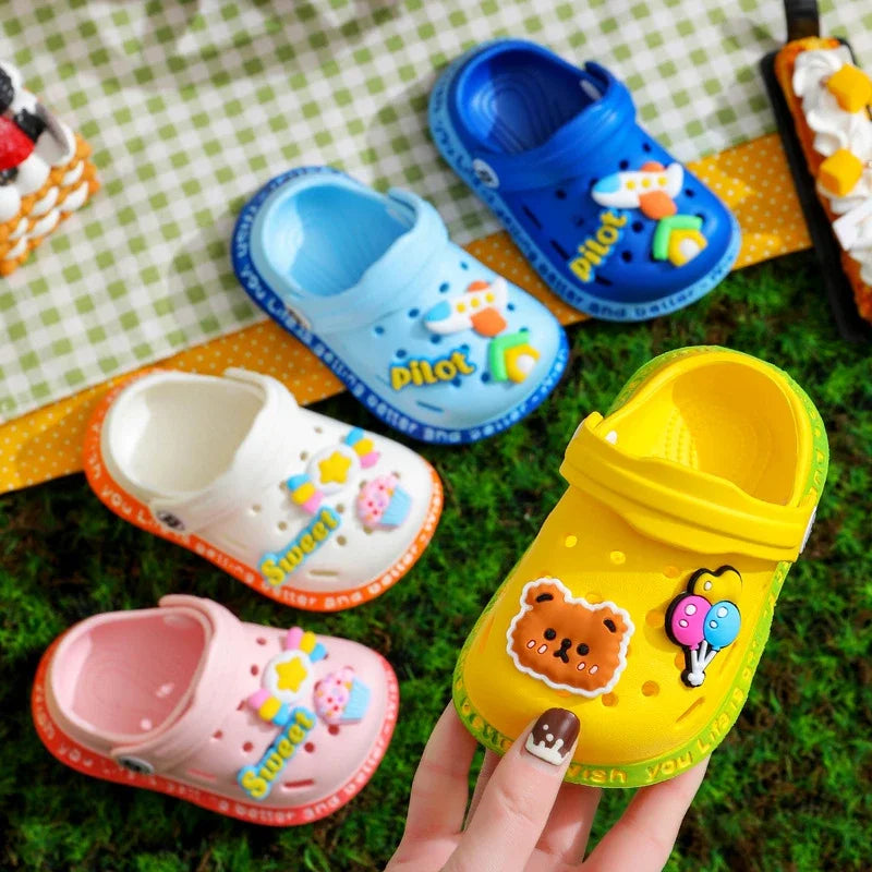 Sandales Enfant Sabots de Jardin – Fille & Garçon | Semelle Plate Confortable