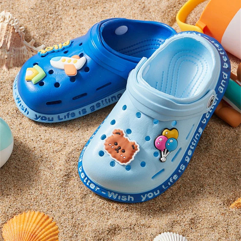 Sandales Enfant Sabots de Jardin – Fille & Garçon | Semelle Plate Confortable