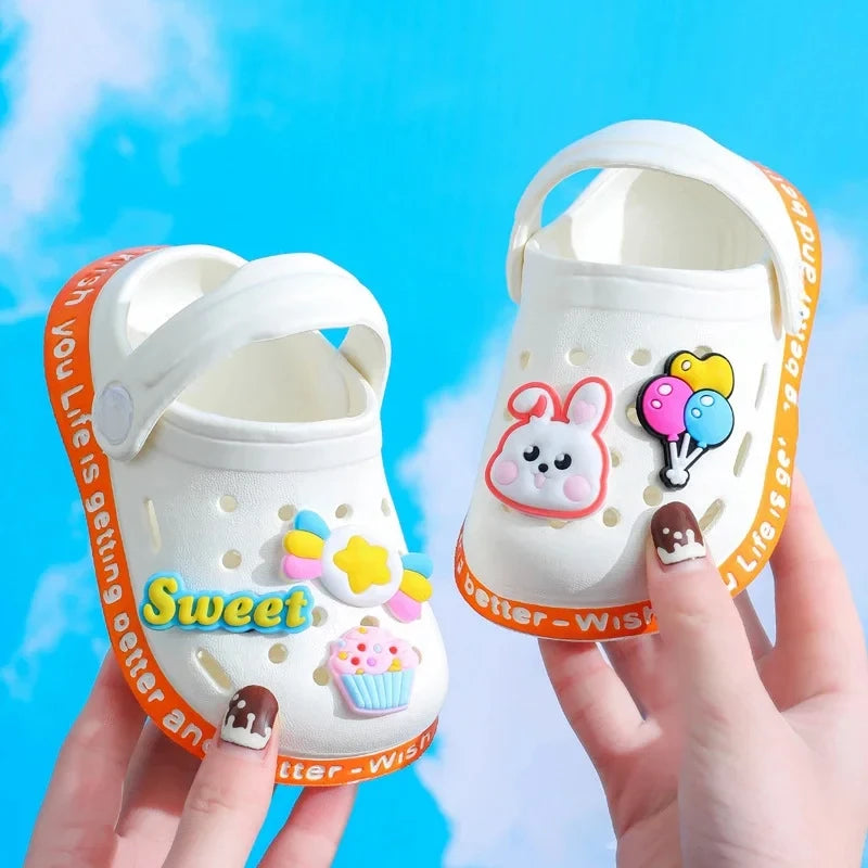 Sandales Enfant Sabots de Jardin – Fille & Garçon | Semelle Plate Confortable