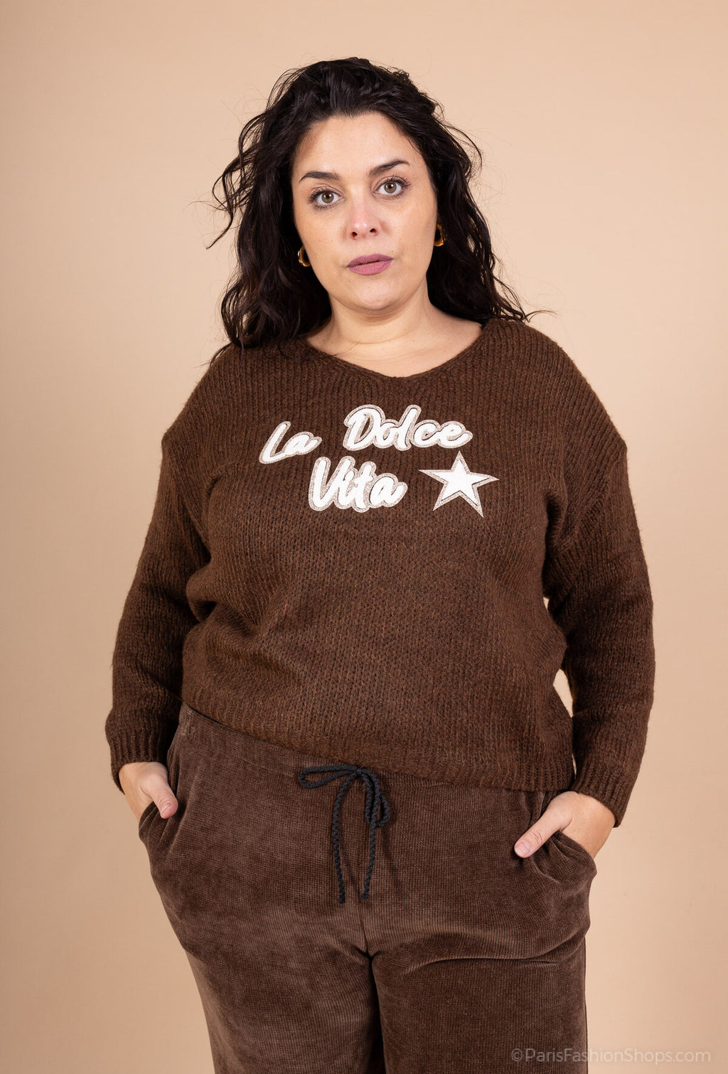 Pull Cocooning « La Dolce Vita » - Étoile Dorée