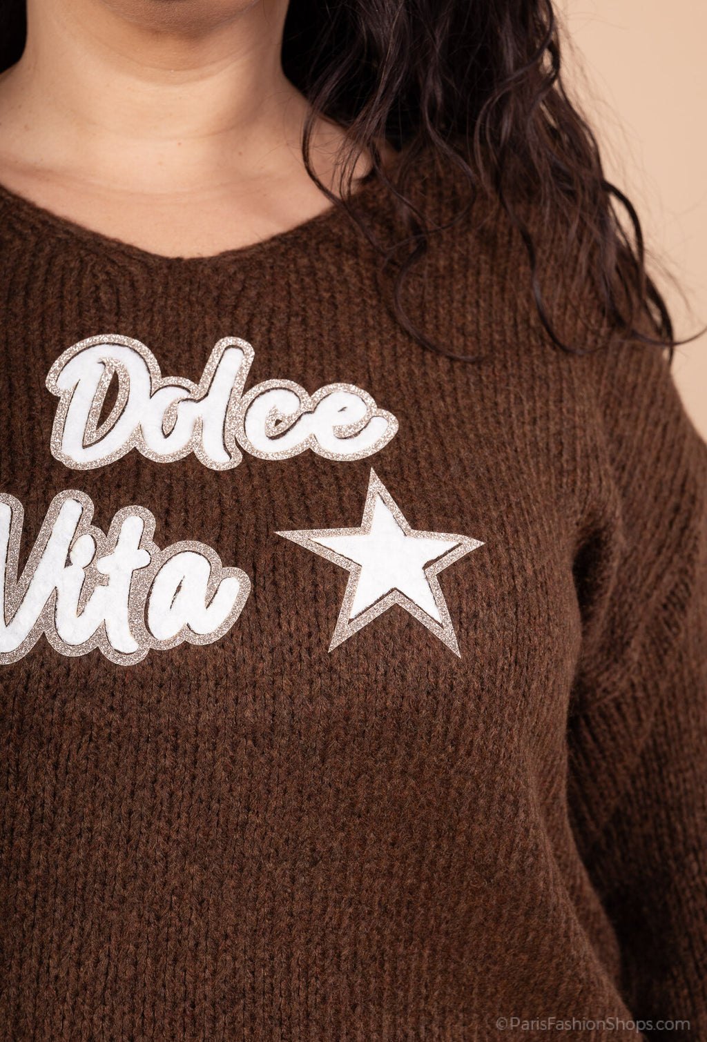 Pull Cocooning « La Dolce Vita » - Étoile Dorée