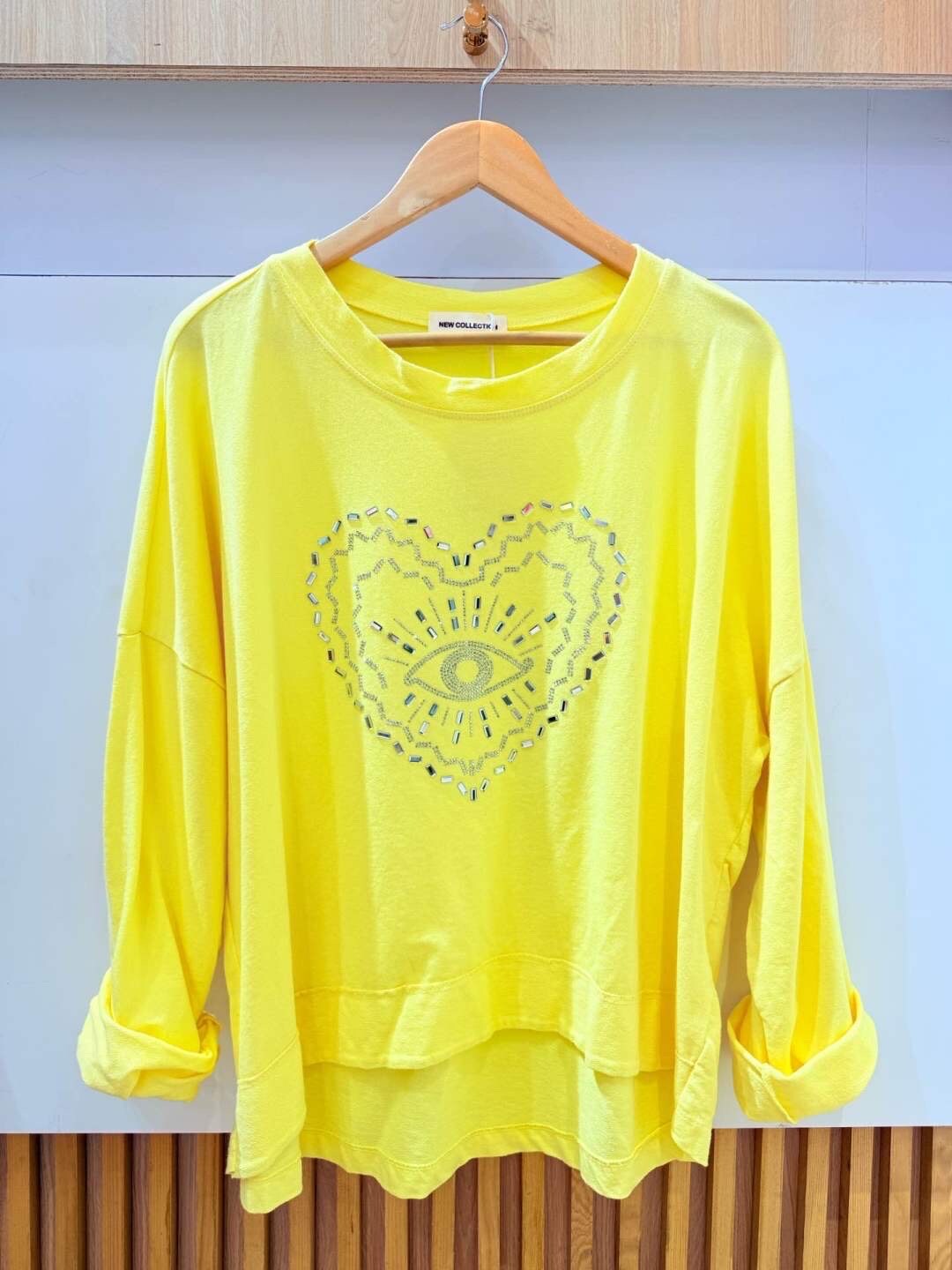 Sweat Imprimé Cœur