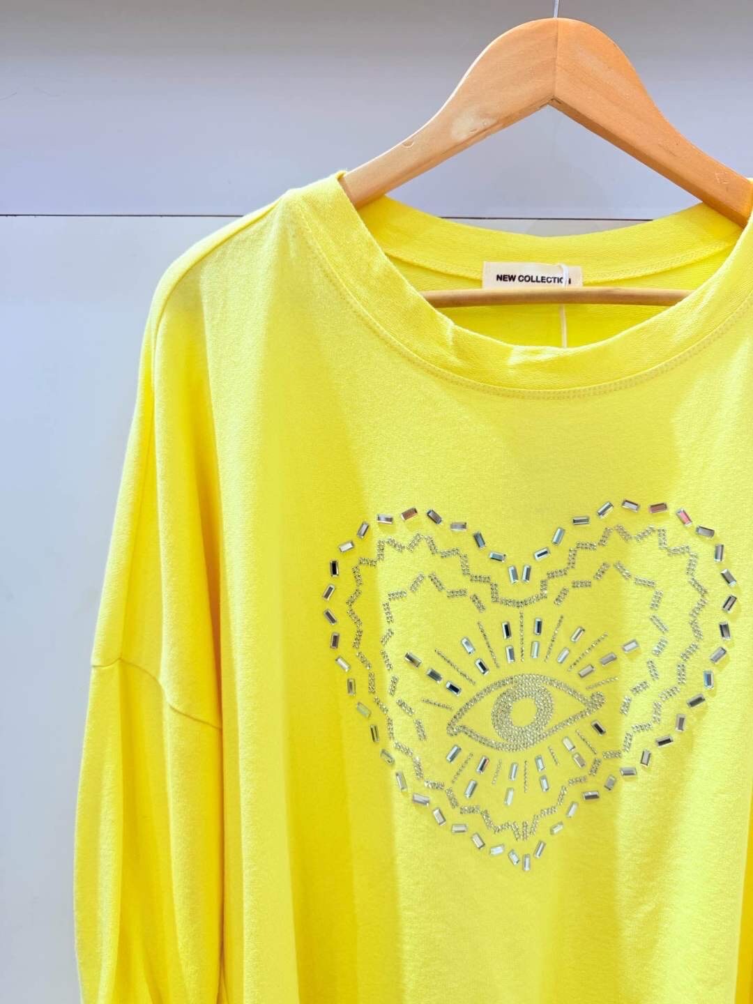 Sweat Imprimé Cœur