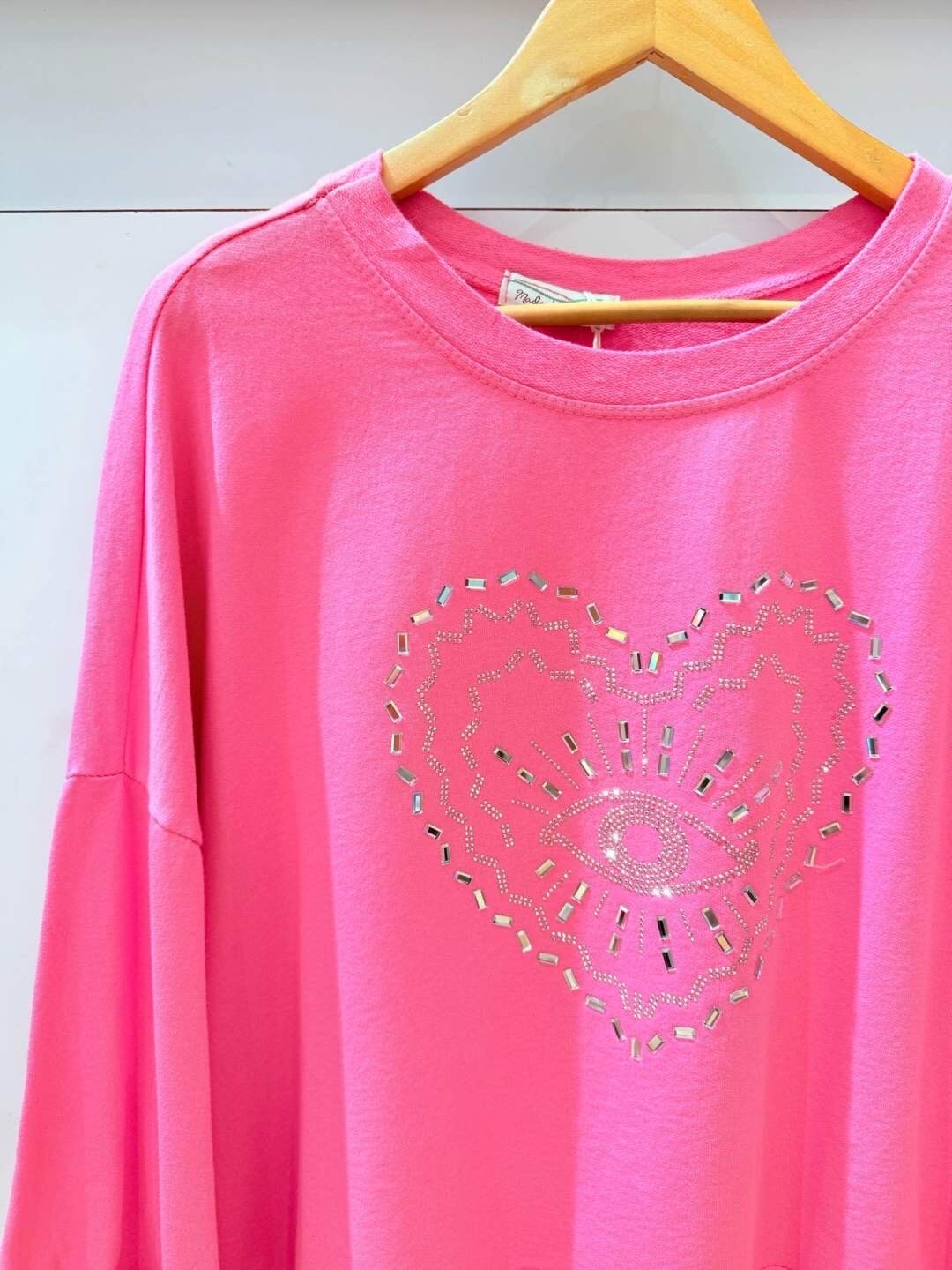 Sweat Imprimé Cœur